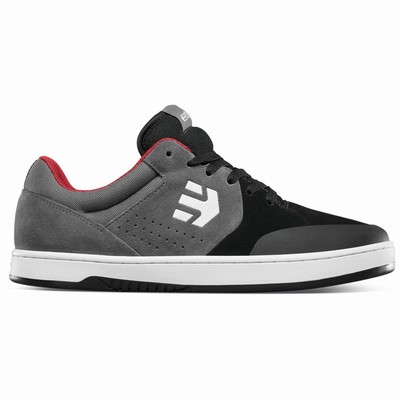 Tenis Etnies MARANA Negros/Rojos/Grises Para Hombre MX986-TPF